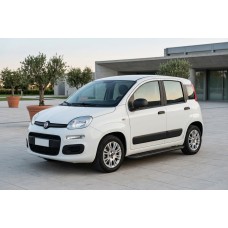 Боковые Подножки Bosphore Black (2 шт., Алюминий) для Fiat Panda 2011-2023 гг