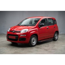 Бокові пороги Maya Red (2 шт., Алюміній) для Fiat Panda 2011-2023 рр