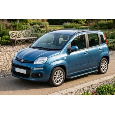 Бокові пороги Maya Blue (2 шт., Алюміній) для Fiat Panda 2011-2023 рр