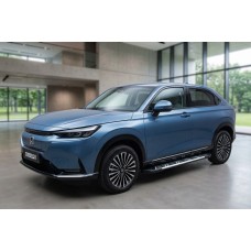 Боковые Подножки Sunrise (2 шт., Алюминий) для Honda HR-V 2021- гг