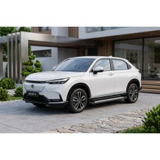 Боковые Подножки Vision New Black (2 шт., Алюминий) для Honda HR-V 2021- гг
