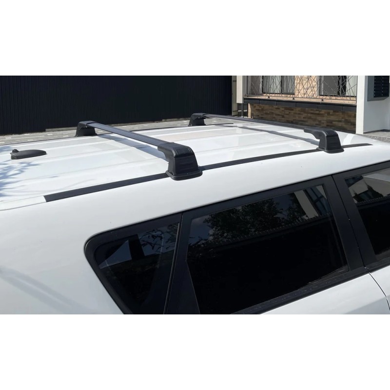 Поперечены в штатные места под ключ Wingbar V3 (2 шт) Серые для Nissan X-trail T32/Rogue 2014-2021 гг