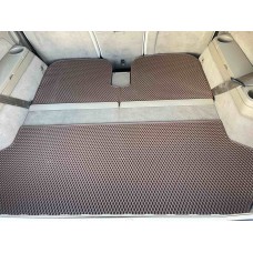 Килимок багажника з 3 частин (EVA, цегляний) для Volvo XC90 2002-2014 рр
