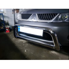 Кенгурятник a125209 (нерж.) для Mitsubishi Outlander 2006-2012 рр