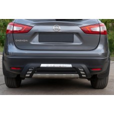 Задняя накладка Libao 2014-2016 (пластик) для Nissan Qashqai/Rogue Sport
