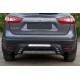 Задняя накладка Libao 2014-2016 (пластик) для Nissan Qashqai/Rogue Sport