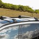 Перемычки на интегрированные рейлинги под ключ Strong V2 (2 шт) до 120 см, Черные