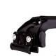 Перемычки на интегрированные рейлинги под ключ Strong V2 (2 шт) до 120 см, Черные