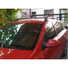 Рейлінги алюмінієві (HB, чорні) для Opel Astra H 2004-2013 рр