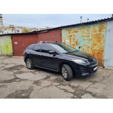 Поперечени у штатні місця під ключ Wingbar V3 (2 шт) Сірі для Mazda CX-7 2006-2012рр