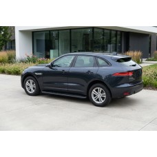 Боковые пороги Bosphorus Black (2 шт., алюминий) для Jaguar F-PACE 2016- гг