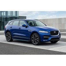 Боковые Подножки Maya Blue (2 шт., Алюминий) для Jaguar F-PACE 2016- гг