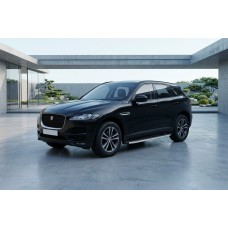 Бокові пороги BlackLine (2 шт., Алюміній) для Jaguar F-PACE 2016- рр