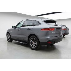 Бокові пороги RedLine (2 шт., Алюміній) для Jaguar F-PACE 2016- рр
