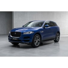 Боковые Подножки Tayga Black (2 шт., Алюминий) для Jaguar F-PACE 2016- гг