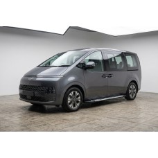 Бокові пороги Sunrise (2 шт., Алюміній) для Hyundai Staria 2021- рр