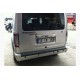 Накладка над номером (нерж.) для Ford Transit 2000-2014 гг