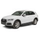 Бокові пороги OEM V2 (2 шт., Алюміній) для Ауди Q5 2017-2025 рр