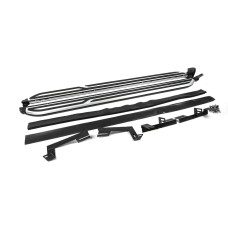 Боковые пороги OEM (2 шт., алюминий) для Renault Duster 2018-2024 гг