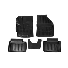 Килимки Stingray 3D для Yaris Cross (5 шт, поліуретан) для Toyota Yaris/Yaris Cross 2020- рр