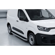 Боковые Подножки Tayga Grey (2 шт., Алюминий) Длинная База для Toyota Proace City 2016- гг
