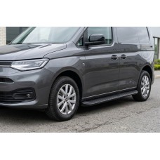Боковые Подножки Tayga Black (2 шт., Алюминий) Длинная База для Toyota Proace City 2016- гг