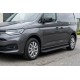Боковые Подножки Tayga Black (2 шт., Алюминий) Длинная База для Toyota Proace City 2016- гг