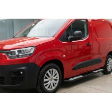 Боковые Подножки Tayga V2 (2 шт., Алюминий) Длинная База для Toyota Proace City 2016- гг