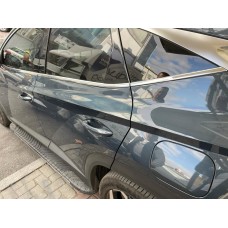 Нижня окантовка вікон (6 шт, нерж) Carmos - турецька сталь для Hyundai Tucson NX4 2021- рр