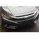 Накладки на противотуманки Carmos (2 шт., нерж) для Honda Civic Sedan X 2016-2021 рр