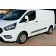 Дверные молдинги Carmos (5 шт, нержавейка) для Ford Custom 2013-2022 гг Дверные молдинги Carmos (5 шт, нержавейка) для Ford Custom 2013-2022 гг