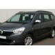 Накладки на дзеркала (2 шт, ABS) для Renault Lodgy 2013-2022 рр