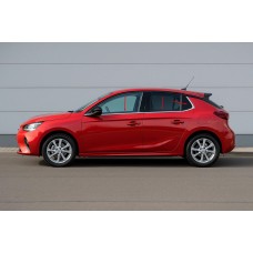 Нижні молдинги стекол (6 шт, нерж) для Opel Corsa F 2019- рр