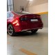 Накладка на задній бампер (Sedan, нерж) для Honda Civic Sedan 2021- рр