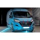Накладки на решетку радиатора 2022-2025 (3 шт, нержавейка) для Fiat Ducato Накладки на решетку радиатора 2022-2025 (3 шт, нержавейка) для Fiat Ducato