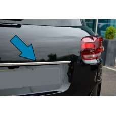 Хром планка над номером (нерж) для Citroen C5 Aircross 2017-2025 рр