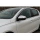 Накладки на дзеркала (2 шт, нерж) Carmos - Турецька сталь для Peugeot 308 2014-2021 рр