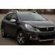 Накладки на дзеркала 2016-2019 (2 шт, нерж) Carmos - Турецька сталь для Peugeot -2019 рр Накладки на дзеркала 2016-2019 (2 шт, нерж) Carmos - Турецька сталь для Peugeot -2019 рр