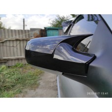Крышки зеркал BMW-style (2 шт) для Renault Clio III 2005-2012 гг