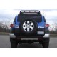 Защита задних фонарей (нержавейка, 2 шт) для Toyota FJ Cruiser
