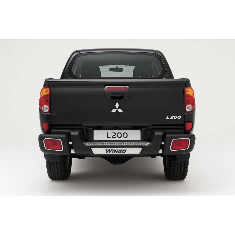 Задній захист D124537 (нерж) для Mitsubishi L200 2006-2015 рр