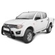 Боковые пороги B53T1930 (2 шт., нерж) для Mitsubishi L200 2006-2015 гг