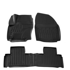 Килимки Stingray 3D (OWAL clips) (4 шт, поліуретан) для Ford S-Max 2007-2014 рр