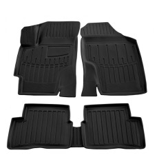 Килимки Stingray 3D (5 шт, поліуретан) для Kia Rio 2005-2011 рр