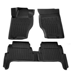 Килимки Stingray 3D (5 шт, поліуретан) для Kia Sorento I BL 2002-2009 рр