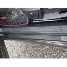 Накладки на пороги DDU (4 шт, пластик) для Volkswagen Passat B6 2006-2012рр
