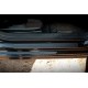 Накладки на пороги DDU (4 шт, пластик) для Volkswagen Passat B7 2012-2015рр