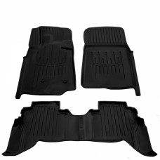 Килимки Stingray 3D (4 шт, поліуретан) для Mitsubishi Pajero Wagon IV