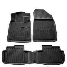 Килимки Stingray 3D (SD) (4 шт, поліуретан) для Peugeot 407