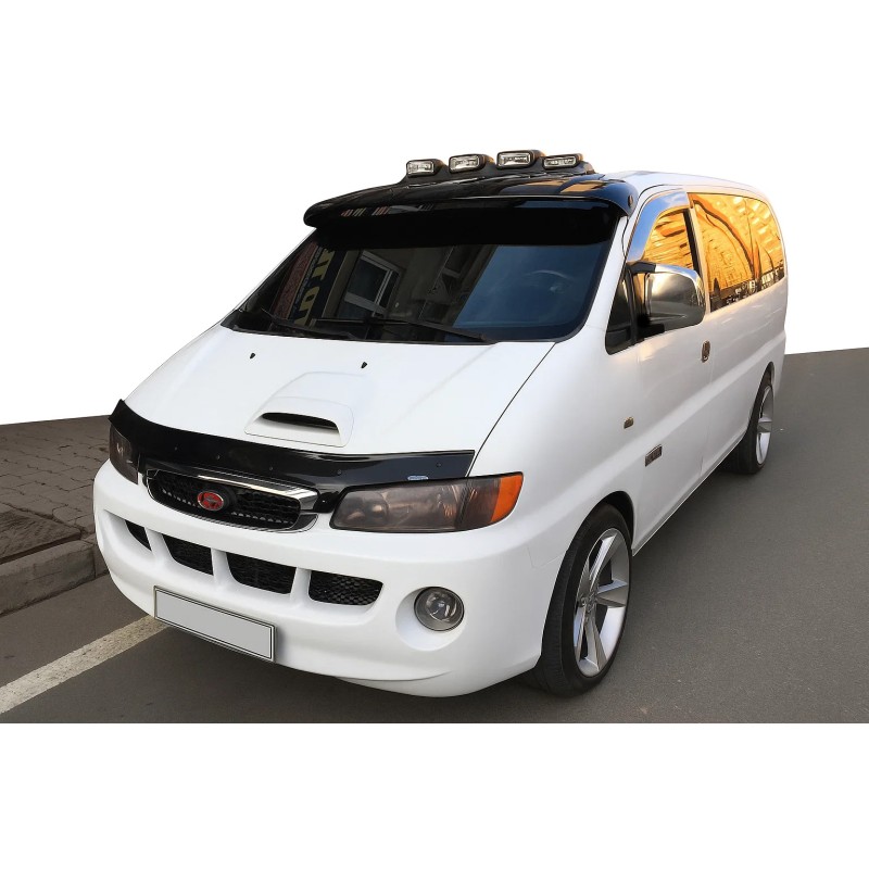 Накладки на Зеркала (2 шт, Пластик) для Hyundai H200, H1, Starex 1998-2007 гг Накладки на Зеркала (2 шт, Пластик) для Hyundai H200, H1, Starex 1998-2007 гг